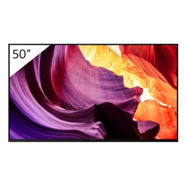 Sony FWD-50X80K BRAVIA Professionele Displays - 50" Klasse (49,5" zichtbaar) LED-verlicht LCD-scherm - 4K - voor digitale bewegwijzering