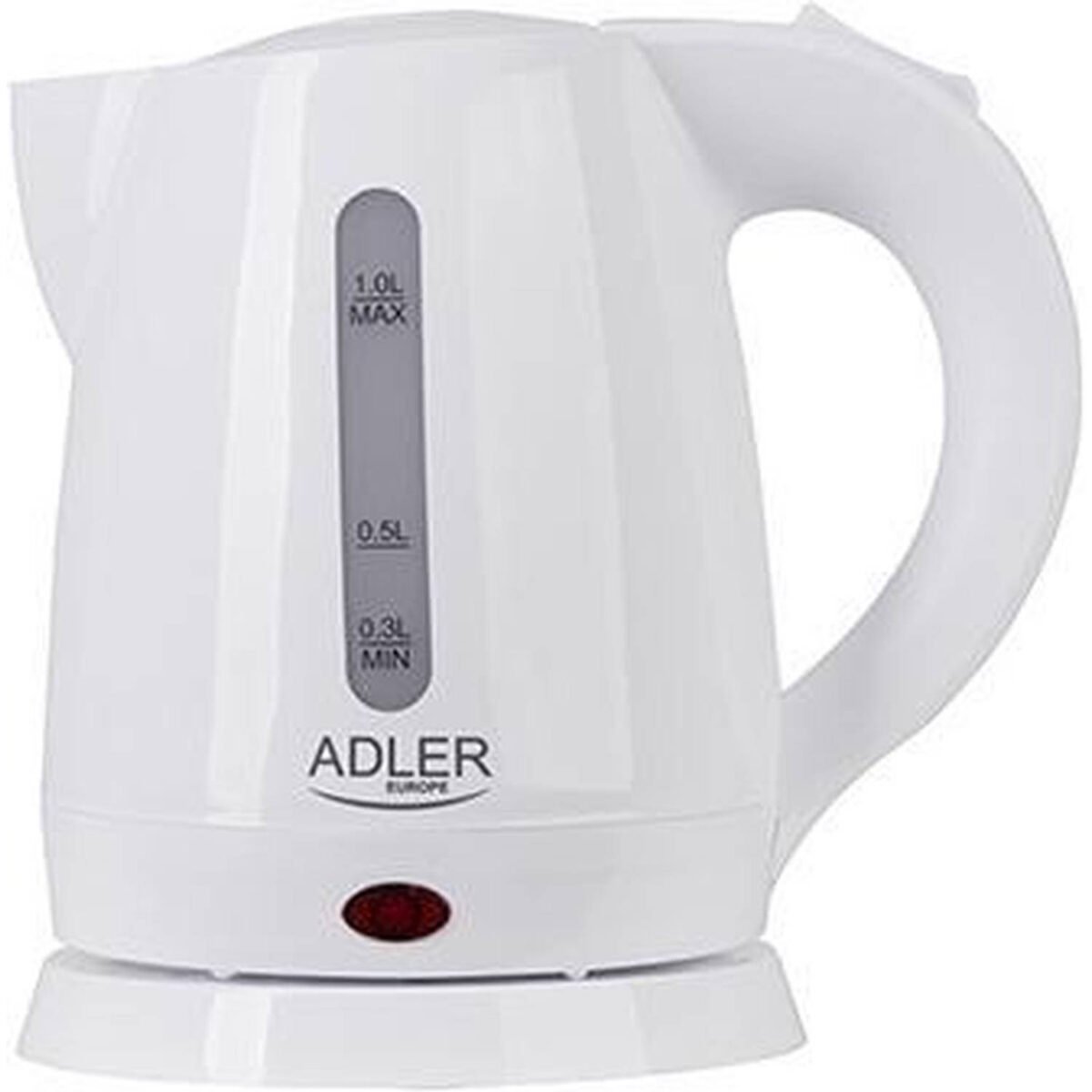 Adler AD 1272 - Waterkoker - 1 liter - Hazelnoot, Wit - 1600 W