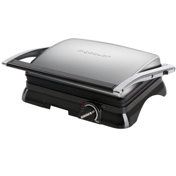 Aigostar Samson 30KLU - Contactgrill / Compact grillplaat - Zwart