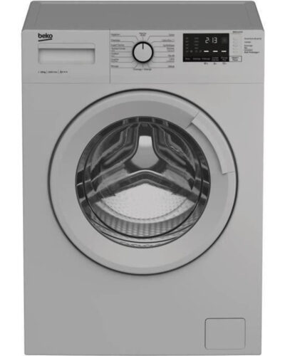 BEKO WM1015CHS Frontwasmachine - 10 kg - 1200 tpm - 15 programma's - A +++ (-10%) - Zilver