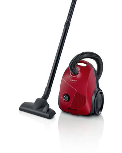 BOSCH GL20S - Busstofzuiger met zak 3.5L - 600 W - 80 dB - 8m - Power variator - Rood