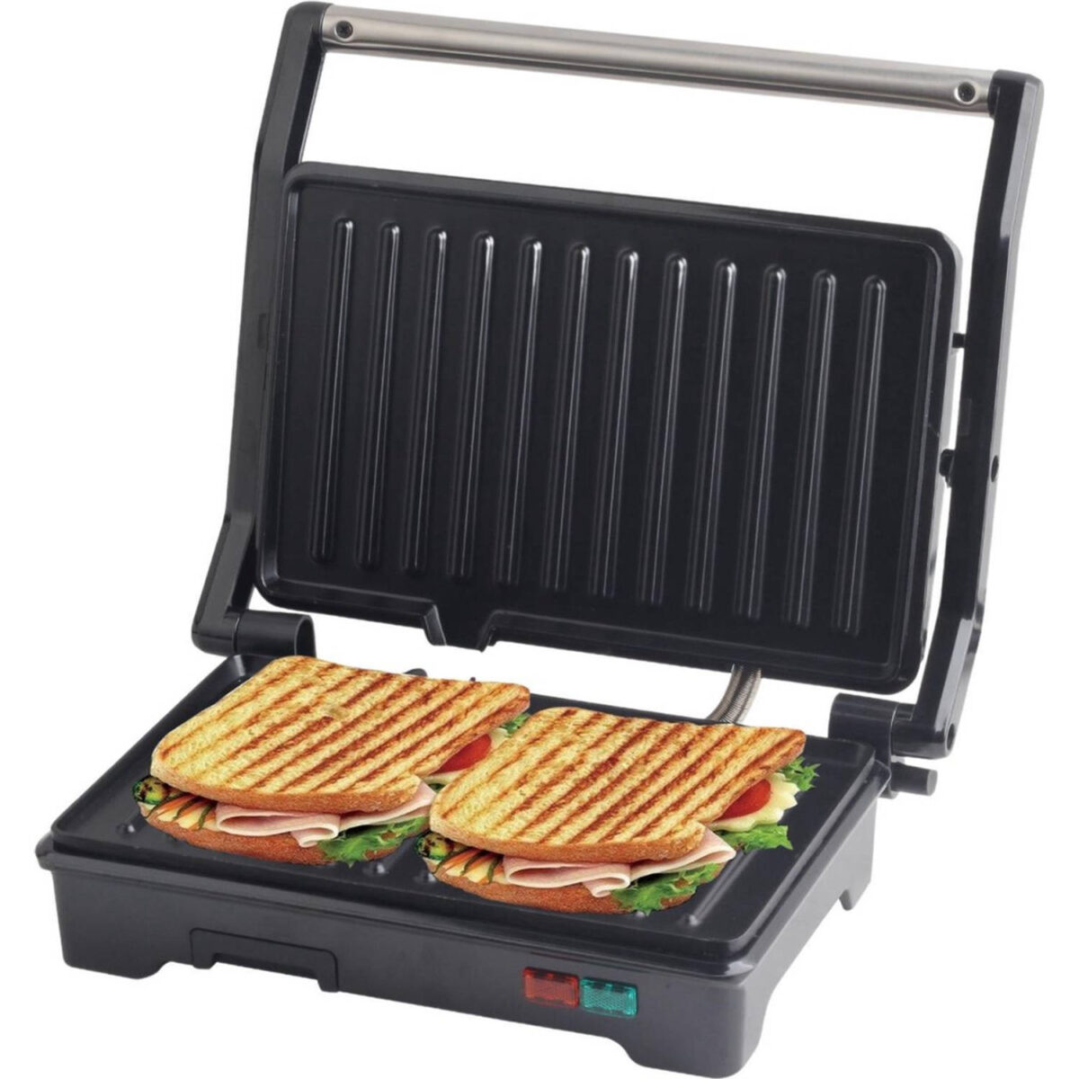 COOK-IT Tosti Apparaat - Contactgrill - Grill apparaat - Tosti IJzer - 180°