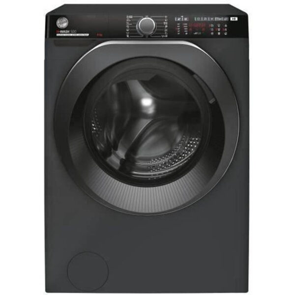 HOOVER HWP48AMBCR / 1-S - Front wasmachine - 8 Kg - 1400 trs / min - A +++ - Antraciet - Inductiemotor
