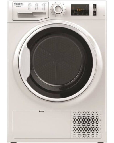 HOTPOINT NTM1191WKEU warmtepompdroger - 9 kg - Inductie - L60cm - Klasse A+ - Wit