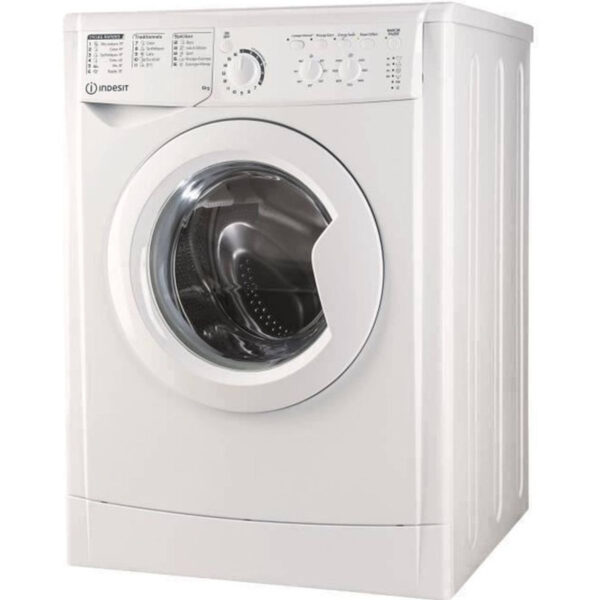 INDESIT front wasmachine EWC61051WFRN - 6 kg - Klasse F - 1000 tpm - Wit