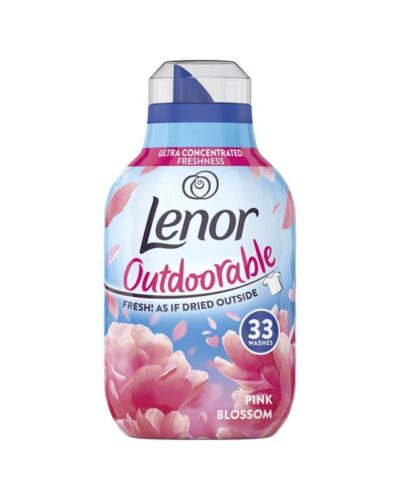 Lenor Outdoorable Fabric Softener Pink Blossom 462 ml