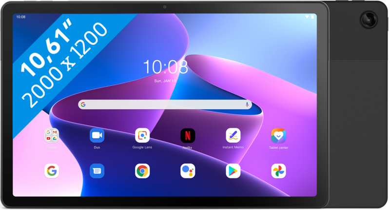 Lenovo Tab M10 Plus (3e generatie) 10.6 inch 64GB Wifi Grijs