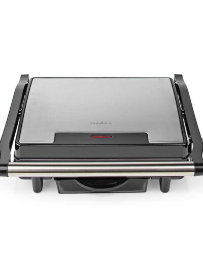 Nedis Contact Grill - KAGR121FSR - Zilver