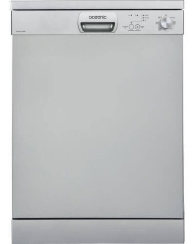 Vrijstaande vaatwasser OCEANIC OCEALV1249S1 - 12 couverts - Breedte 59,8 cm - Klasse A ++ - 49 dB - Zilver