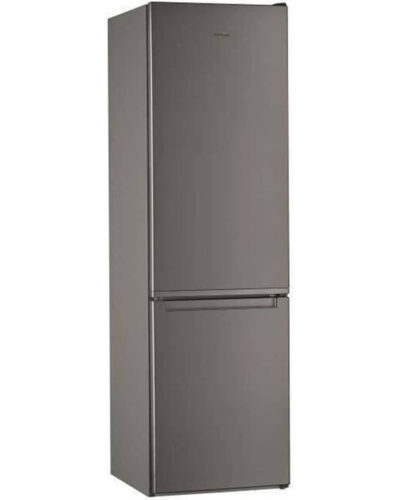 WHIRLPOOL W5911EOX - Ondervriezer koelkast - 372L (261 + 111) - A + - L 59,5 x H 201,1 cm - Roestvrij staal