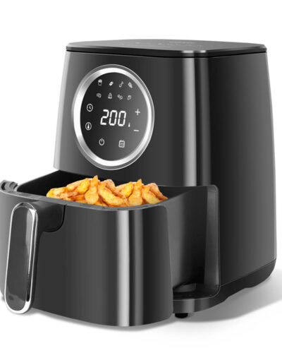 Aigostar Odin 30YCN - Airfryer - Hetelucht Friteuse - 1400W - Zwart