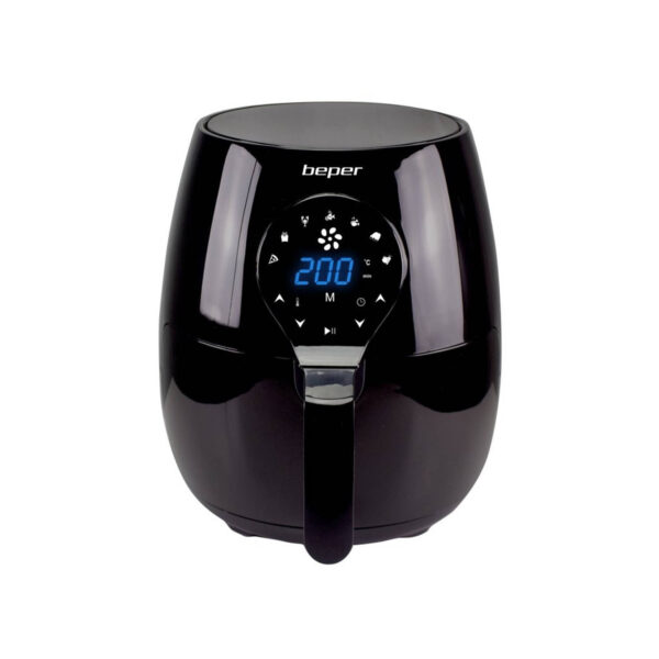 Beper Airfryer - 5 Liter hetelucht friteuse - zwart