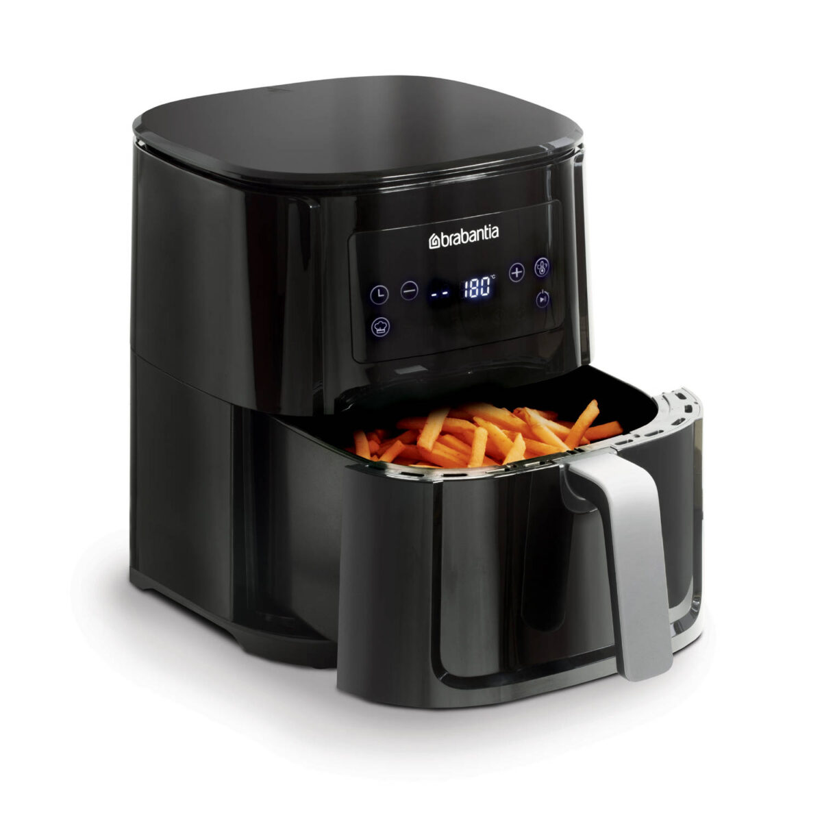 Brabantia BBEK1131 HaloAir Airfryer ??? 5.5 L ??? 1700 Watt ??? Zwart