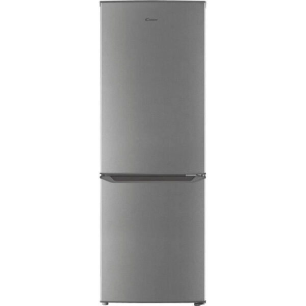 CANDY CFM 14504SN - Gecombineerde koelkast 165L (122 43L) - Statisch koud - L50x H142,2cm - Zilver