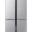 Etna MKV581 Amerikaanse koelkast Rvs