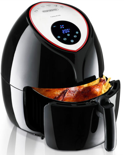 Monzana Airfryer Family HF105 - MET touch display - 1800 W - 6,5L