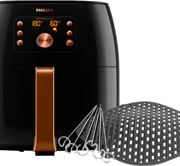 Philips Airfryer XXL Smart Sensing Premium HD9867/90 + Grillplaat