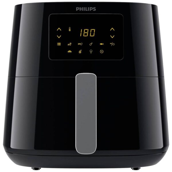 Philips Essential XL HD9270/70 Airfryer 2000 W Instelbare temperatuur, Timerfunctie, Met display Zwart/zilver