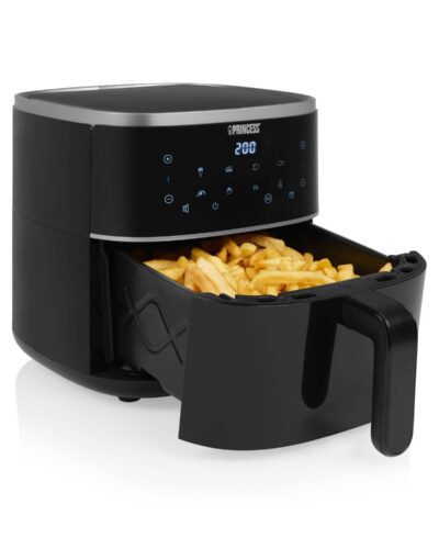 Princess 182238 Digitale Airfryer 4L - Touchscreen - 6 Programma's - Verstelbaar Grillrack