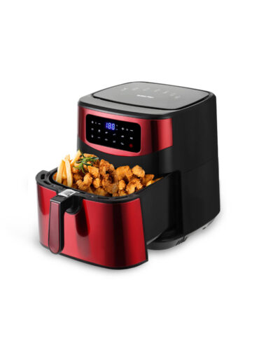 Swiss Pro Digitale Airfryer 10L Rood - 10 Liter