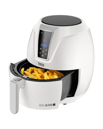 Teesa digitale airfryer / heteluchtfriteuse 3,2 liter wit TSA8046W