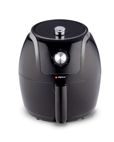 alpina Airfryer - 5 Liter - 230V - Hetelucht friteuse - Heteluchtoven - Friet, Groente, Brood, Muffins - 7-8 Personen