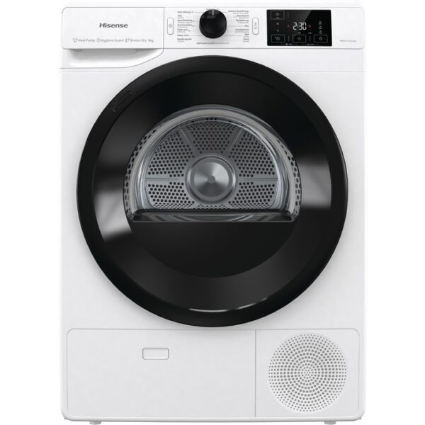 Hisense Droogkast DHGE904 A++ 9KG