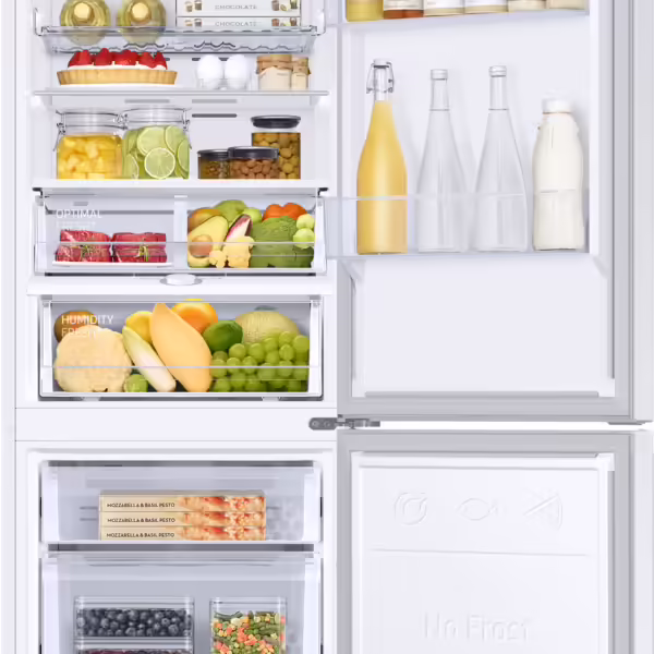 Samsung Koel-vriescombinatie (344L) RB34C605CWW/EF WiFi