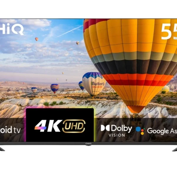Chiq 55” 4K UHD Android Smart TV