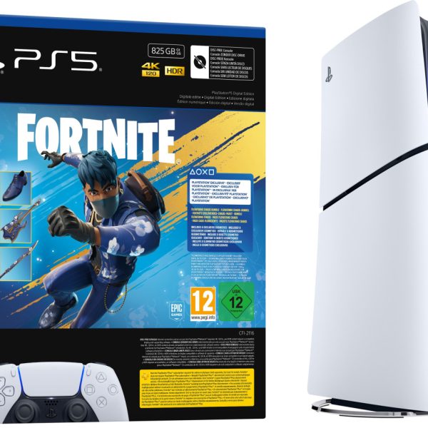 PlayStation 5 Slim Digital Edition - Fortnite Flowering Chaos bundel