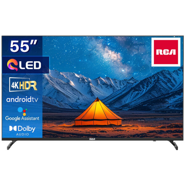 RCA Android Smart TV | QLED 4K UHD | 55 inch